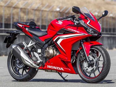 Discount 2022 Red White Glossy Black Stripe Honda CBR400R Motorcycle Fairings Canada