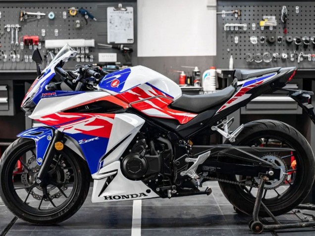 Discount 2022 White Red Blue Honda CBR400R Motorcycle Fairing Canada