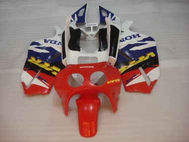 Discount 1988-1992 White Blue Red Honda VFR400R NC30 Motorcycle Fairings Canada