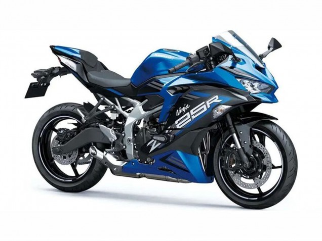Discount 2019-2025 Blue White Matte Black Kawasaki ZX25R ZX-25R Motorcycle Fairings Canada