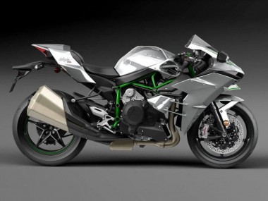 Discount 2015-2022 Silver Kawasaki Ninja H2 Motorcycle Fairings Canada