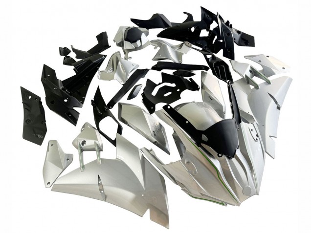 Discount 2015-2022 Silver Kawasaki Ninja H2 Motorcycle Fairings Canada