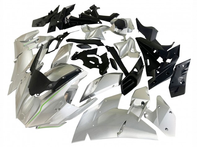 Discount 2015-2022 Silver Kawasaki Ninja H2 Motorcycle Fairings Canada