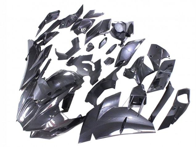 Discount 2015-2022 Black Carbon Fiber Kawasaki Ninja H2 Motorcycle Fairings Canada