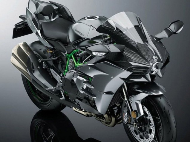 Discount 2015-2022 Grey Kawasaki Ninja H2 Motorcycle Fairing Canada