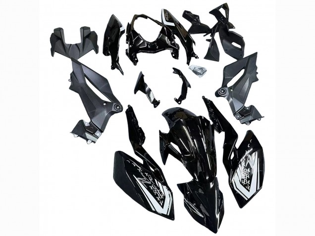 Discount 2018-2024 Glossy Black Kawasaki Z400 Motorcycle Fairings Canada