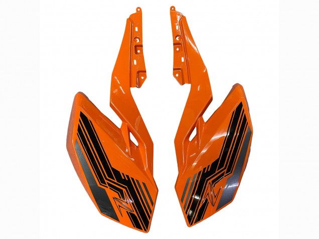 Discount 2018-2024 Orange Glossy Black Kawasaki Z400 Motorcycle Fairings Canada