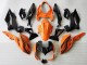 Discount 2018-2024 Orange Glossy Black Kawasaki Z400 Motorcycle Fairings Canada