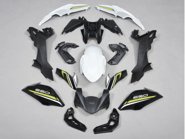 Discount 2017-2019 Black White Yellow Kawasaki Ninja Z650 Motorcycle Fairings Canada