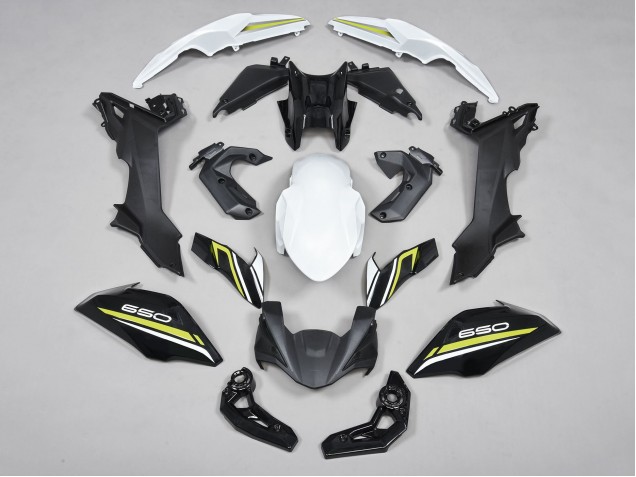 Discount 2017-2019 Black White Yellow Kawasaki Ninja Z650 Motorcycle Fairings Canada