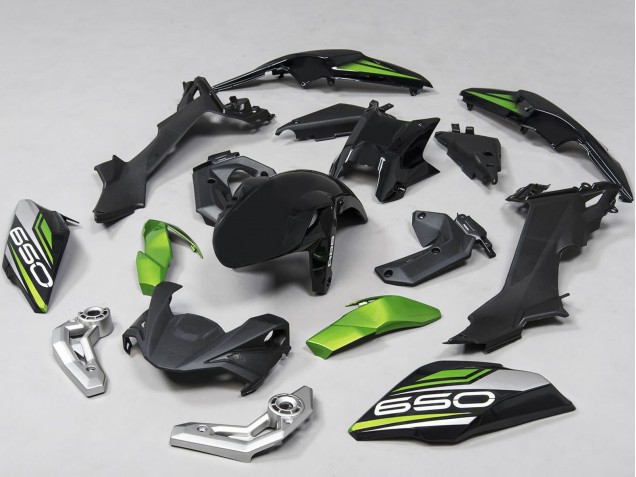 Discount 2017-2019 Black Green Silver Kawasaki Ninja Z650 Motorcycle Fairings Canada