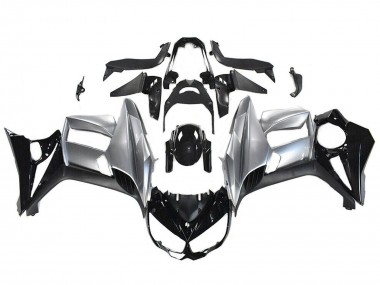 Discount 2010-2016 Glossy Black Silver Kawasaki Z1000SX Motorcycle Fairings Canada