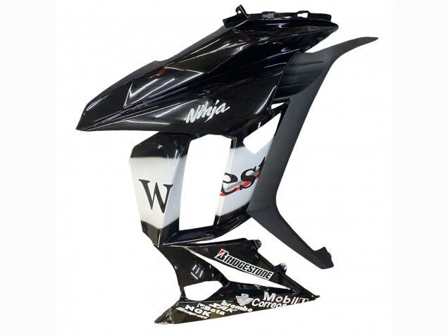 Discount 2010-2016 Glossy Black Gold White Mobil West Kawasaki Z1000SX Motorcycle Fairings Canada