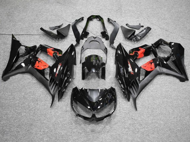 Discount 2010-2016 Glossy Black Matte Black Red Bull Kawasaki Z1000SX Motorcycle Fairings Canada