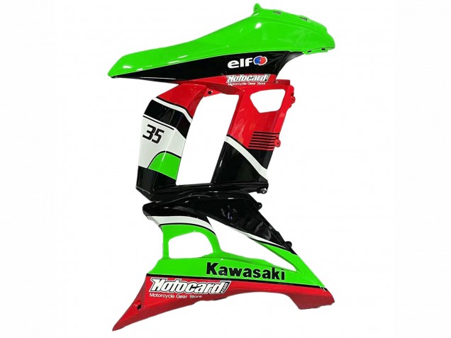 Discount 2010-2016 Green Red Glossy Black Elf 35 Kawasaki Z1000SX Motorcycle Fairings Canada