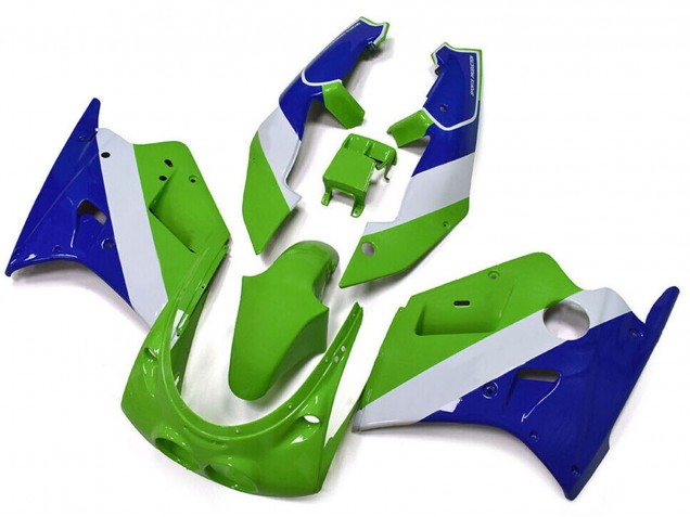 Discount 1989-1990 Green White Blue Kawasaki ZXR250 Motorcycle Fairings Canada