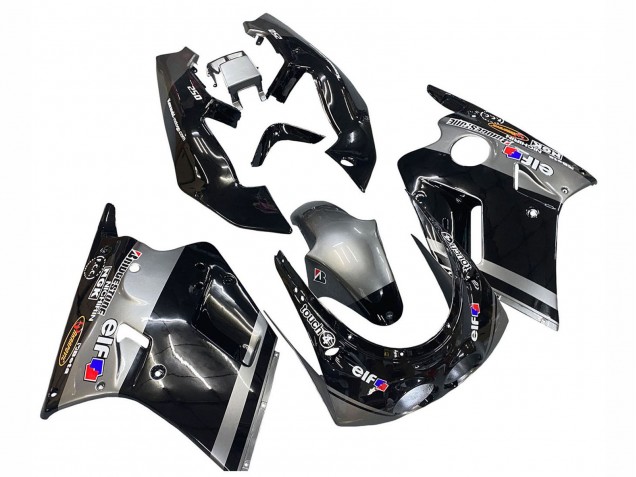 Discount 1989-1990 Glossy Black Grey Elf Touch4 Bridgestone Kawasaki ZXR250 Motorcycle Fairings Canada