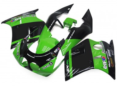 Discount 1989-1990 Green Glossy Black Elf Touch4 Bridgestone Kawasaki ZXR250 Motorcycle Fairings Canada