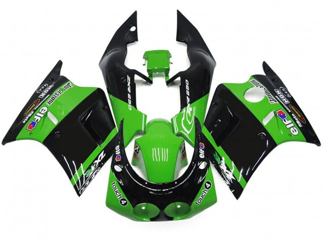 Discount 1989-1990 Green Glossy Black Elf Touch4 Bridgestone Kawasaki ZXR250 Motorcycle Fairings Canada