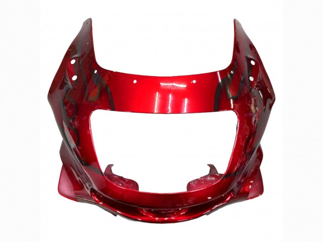 Discount 1993-2007 Red Black Flame Kawasaki ZZR400 Motorcycle Fairings Canada