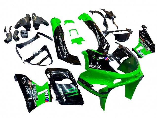Discount 1998-2003 Green Black Monster Elf Kawasaki ZZR600 Motorcycle Fairings Canada