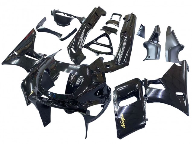 Discount 1993-2007 Glossy Black Gold Ninja Kawasaki ZZR400 Motorcycle Fairings Canada