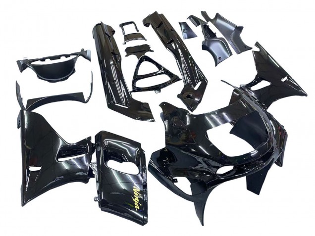 Discount 1993-2007 Glossy Black Gold Ninja Kawasaki ZZR400 Motorcycle Fairings Canada