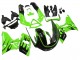 Discount 1993-2007 Green Glossy Black Flame Kawasaki ZZR400 Motorcycle Fairings Canada