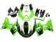 Discount 1993-2007 Green Glossy Black Flame Kawasaki ZZR400 Motorcycle Fairings Canada