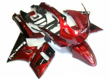 Discount 1998-2003 Red Glossy Black Kawasaki ZZR600 Motorcycle Fairings Canada