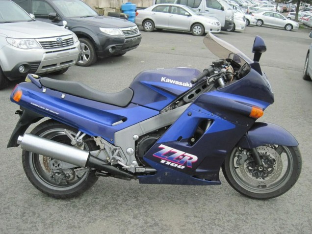 Discount 1990-1992 Blue Dark Blue Kawasaki ZZR1100 Motorcycle Fairings Canada
