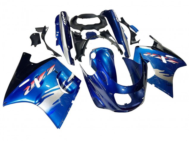 Discount 1993-2003 Blue Silver Black Kawasaki ZZR1100 Motorcycle Fairings Canada