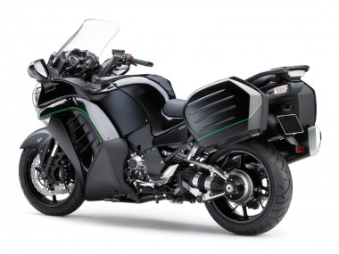 Discount 2007-2009 Matte Black Green Line Kawasaki GTR1400/ZG1400 Motorcycle Fairings Canada