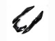 Discount 2007-2009 Matter Black Green Lines Kawasaki GTR1400/ZG1400 Motorcycle Fairings Canada