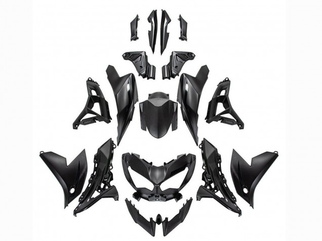 Discount 2022-2025 Matte Black Kawasaki Versys 650 Motorcycle Fairings Canada