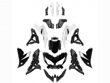 Discount 2022-2025 Glossy Black White Kawasaki Versys 650 Motorcycle Fairings Canada