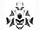 Discount 2022-2025 Glossy Black White Kawasaki Versys 650 Motorcycle Fairings Canada