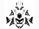 Discount 2022-2025 Glossy Black White Kawasaki Versys 650 Motorcycle Fairings Canada