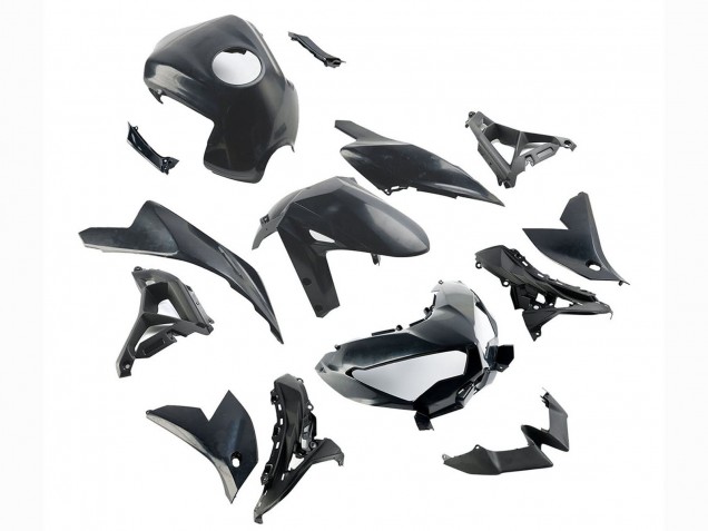 Discount 2022-2025 Glossy Black Kawasaki Versys 650 Motorcycle Fairings Canada