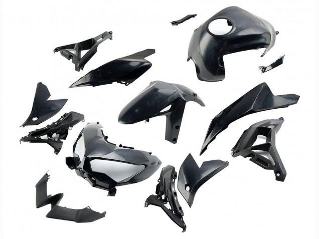 Discount 2022-2025 Glossy Black Kawasaki Versys 650 Motorcycle Fairings Canada