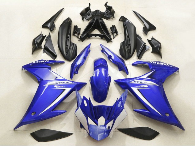 Discount 2009-2015 Blue White Yamaha FZ6R Motorcycle Fairing Canada
