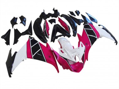 Discount 2009-2015 Raspberry White Black Yamaha FZ6R Motorcycle Fairings Canada