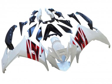 Discount 2009-2015 White Red Yamaha FZ6R Motorcycle Fairings Canada