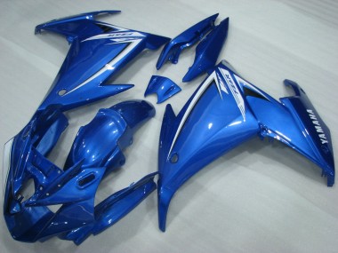 Discount 2009-2015 Blue White Yamaha FZ6R Motorcycle Fairings Canada