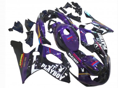 Discount 1996-2007 Dark Purple Black White Rizoma Playboy Yamaha YZF600R Thundercat Motorcycle Fairings Canada