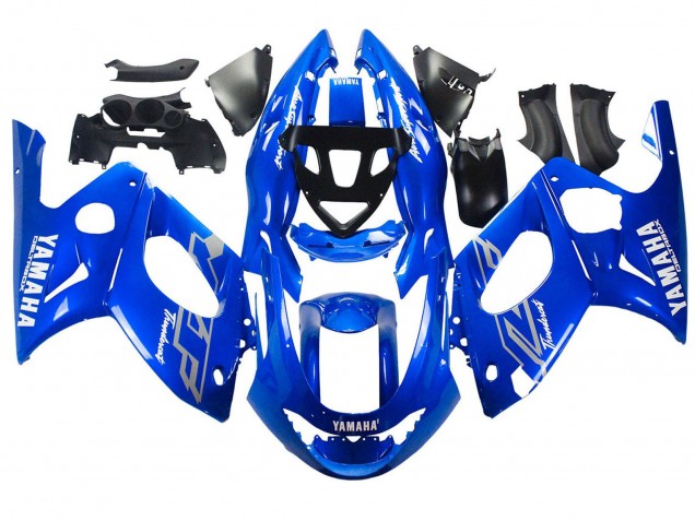 Discount 1996-2007 Blue White Silver Yamaha YZF600R Thundercat Motorcycle Fairings Canada