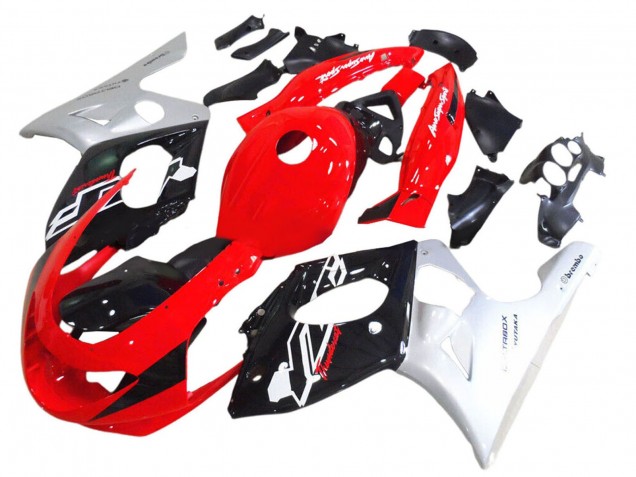 Discount 1996-2007 Red Black Silver Yamaha YZF600R Thundercat Motorcycle Fairing Canada