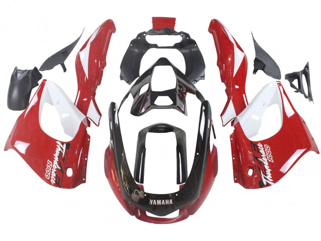 Discount 1997-2007 Red Black White Thunderace Yamaha YZF 1000R Thunderace Motorcycle Fairing Kits Canada
