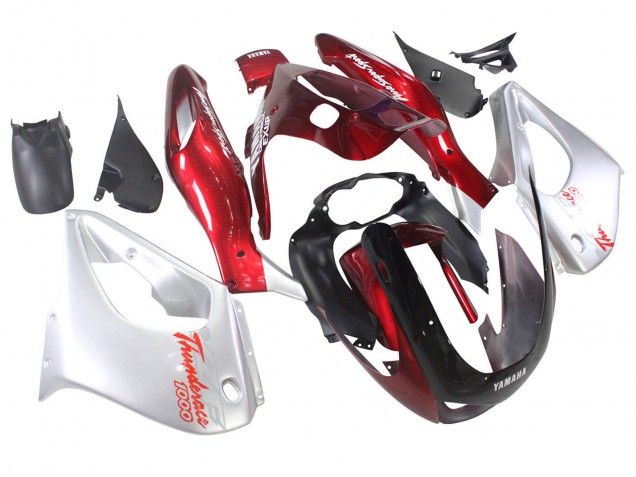 Discount 1997-2007 Red Silver Thunderace Yamaha YZF 1000R Thunderace Motorcycle Fairings Canada