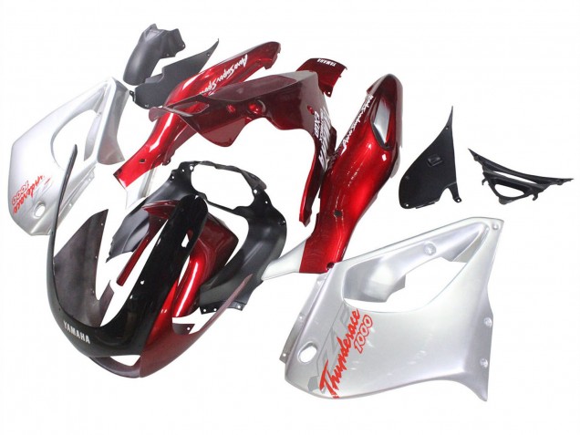 Discount 1997-2007 Red Silver Thunderace Yamaha YZF 1000R Thunderace Motorcycle Fairings Canada
